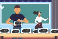 How Does Virtual Reality Enhance Online Education
